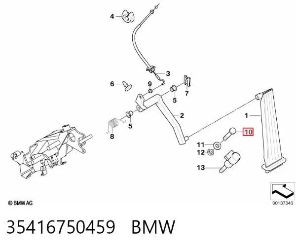  35416750459 BMW