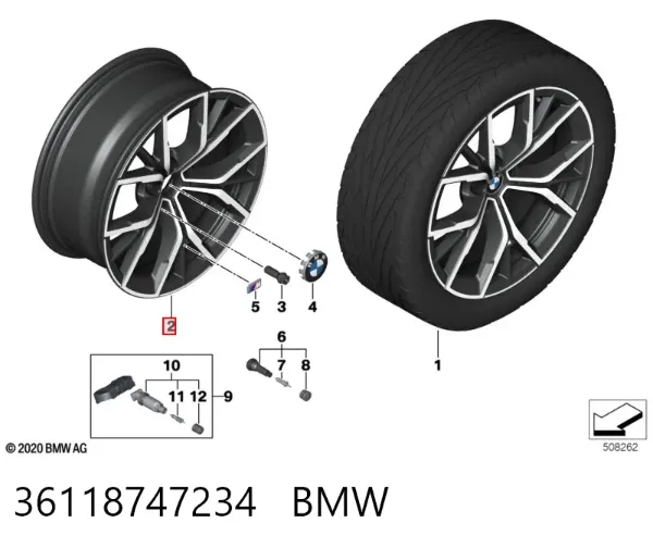  36118747234 BMW