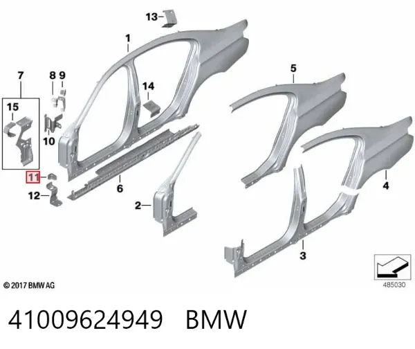  41009624949 BMW