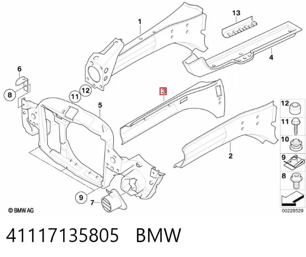  41117135805 BMW