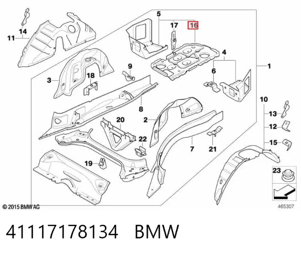Bateria recarregável (PILHA) 41117178134 BMW