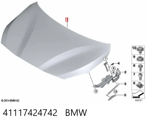 Capota BMW 2 Gran Tourer