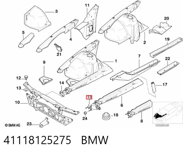  41118125275 BMW