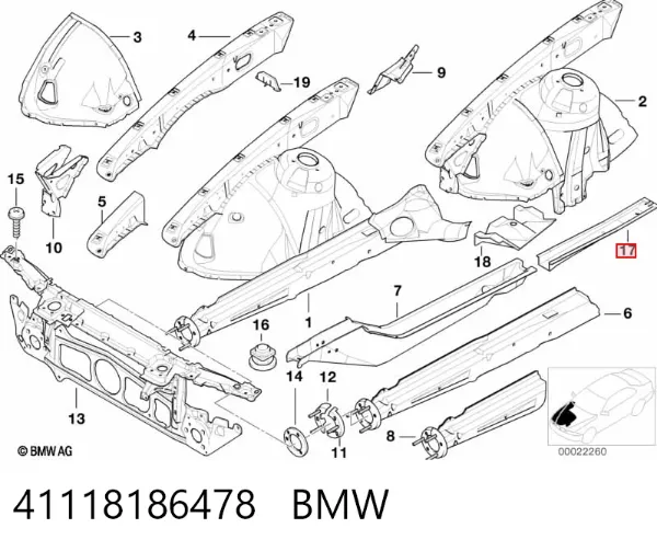 41118186478 BMW