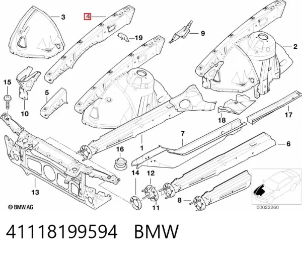  41118199594 BMW