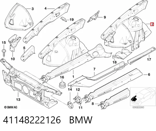  41148222126 BMW