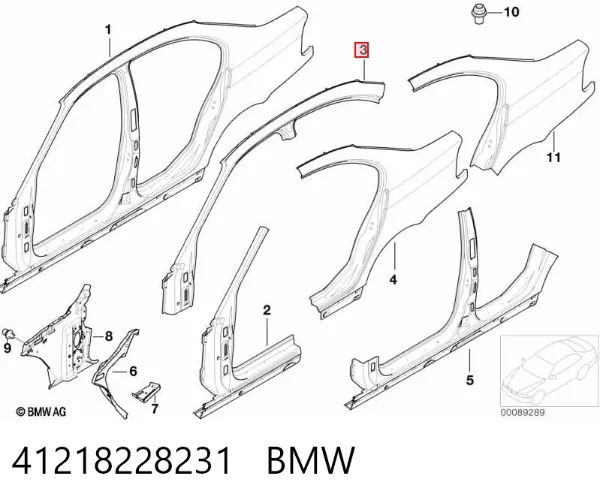  41218228231 BMW