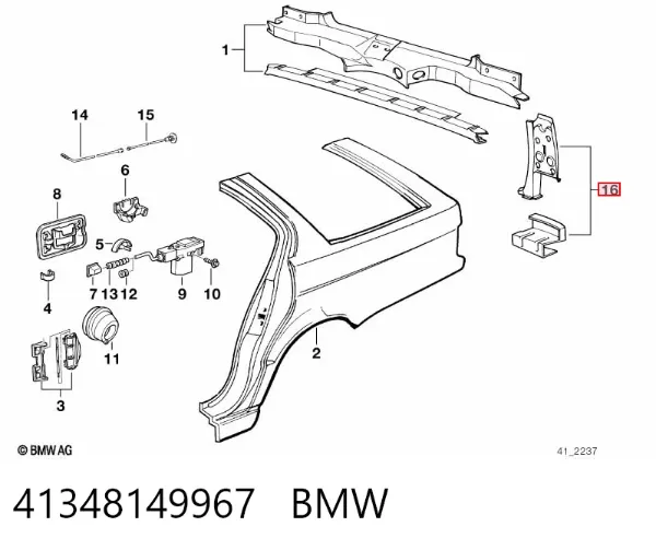  41348149967 BMW