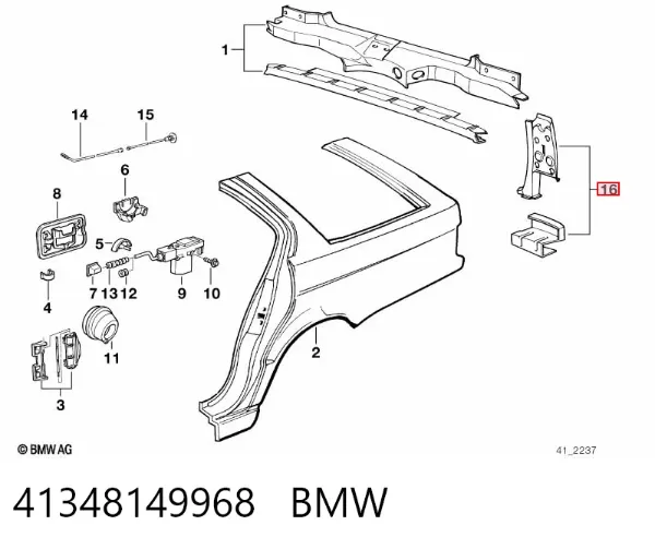  41348149968 BMW
