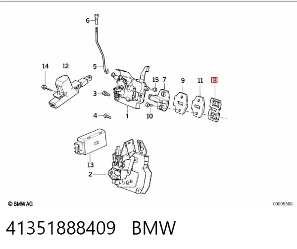  41351888409 BMW