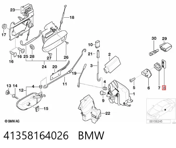  41358164026 BMW