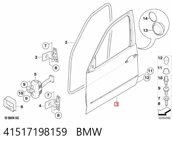 Porta dianteira esquerda BMW X6 E71