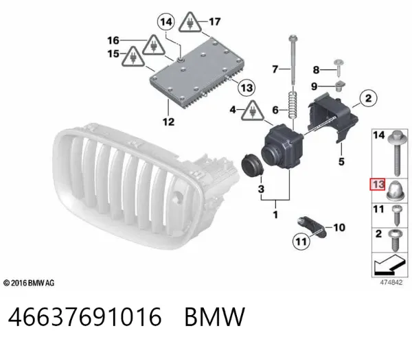  46637691016 BMW
