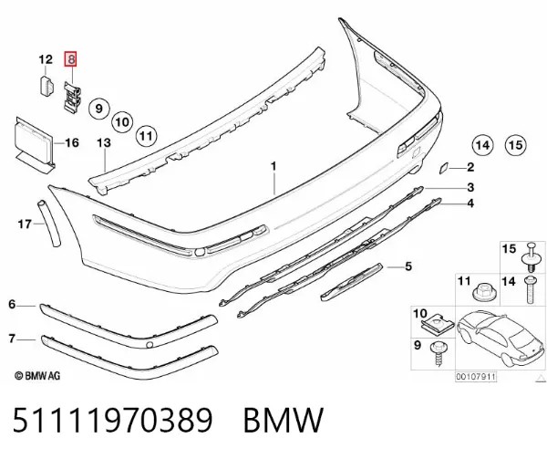  51111970389 BMW