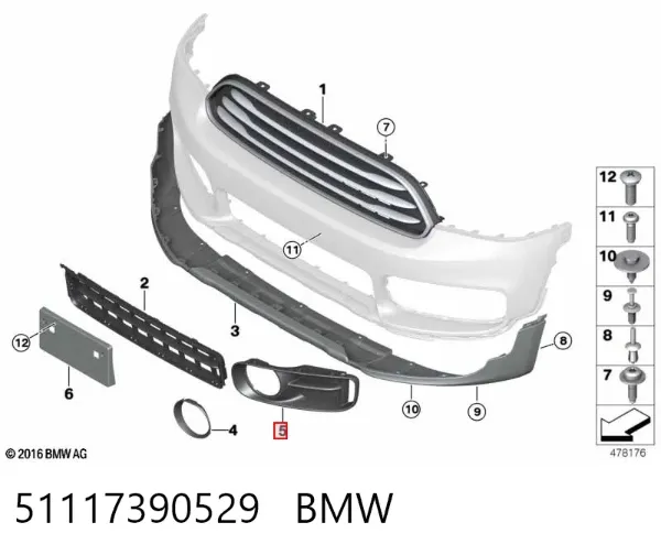  51117390529 BMW