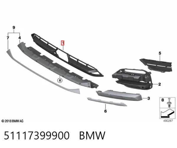  51117399900 BMW