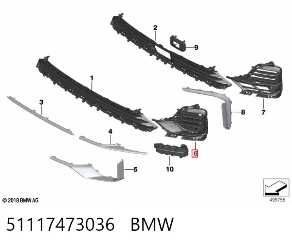  51117473036 BMW