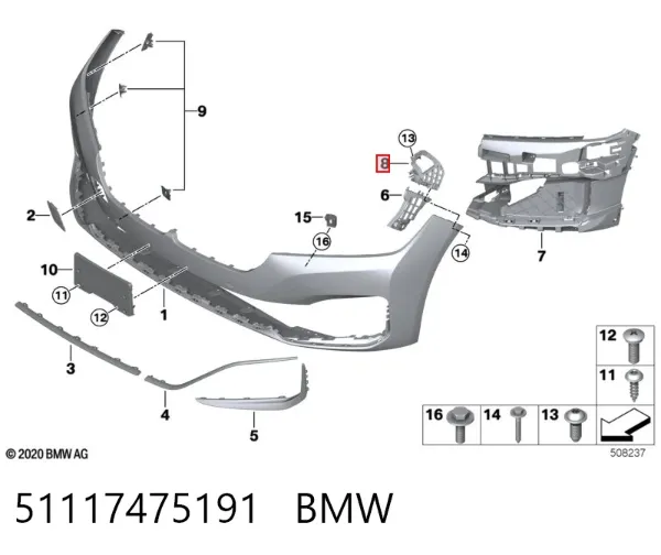  51117475191 BMW