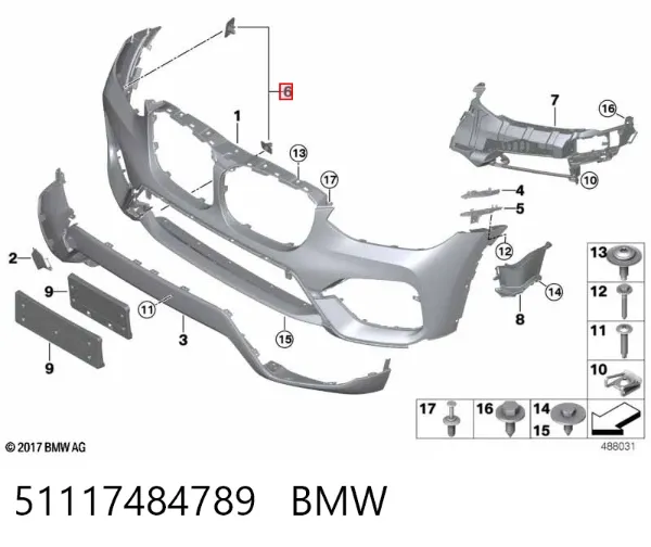  51117484789 BMW