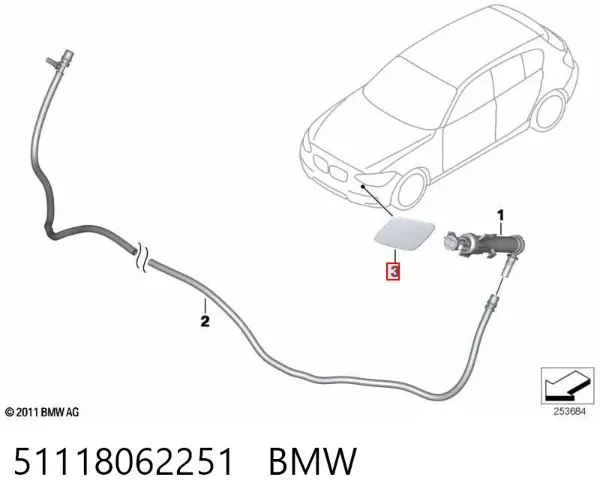  51118062251 BMW