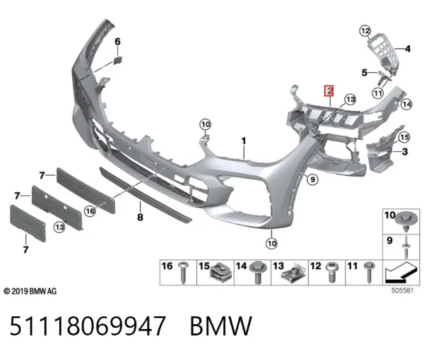  51118069947 BMW