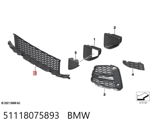  51118075893 BMW