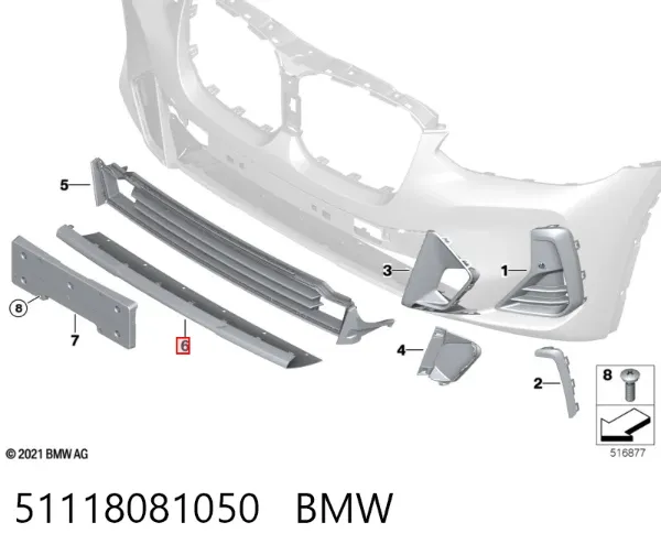  51118081050 BMW
