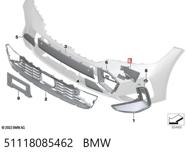  51118085462 BMW