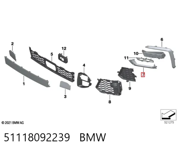  51118092239 BMW
