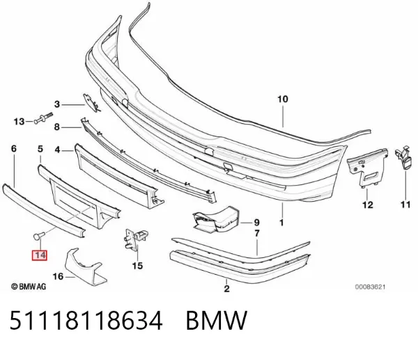  51118118634 BMW