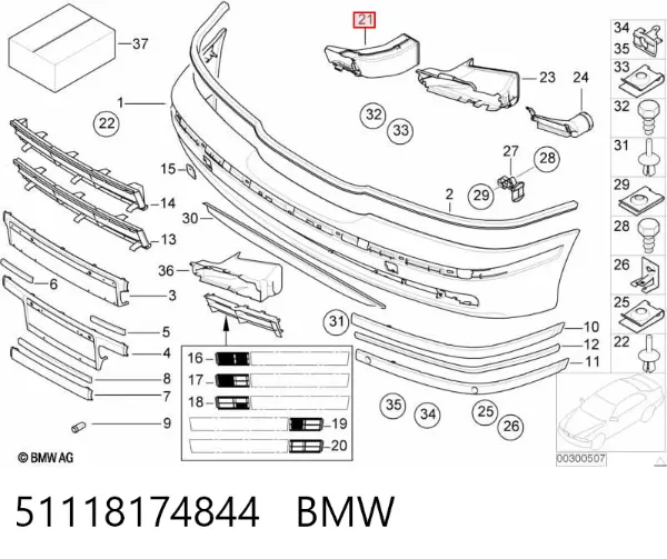  51118174844 BMW