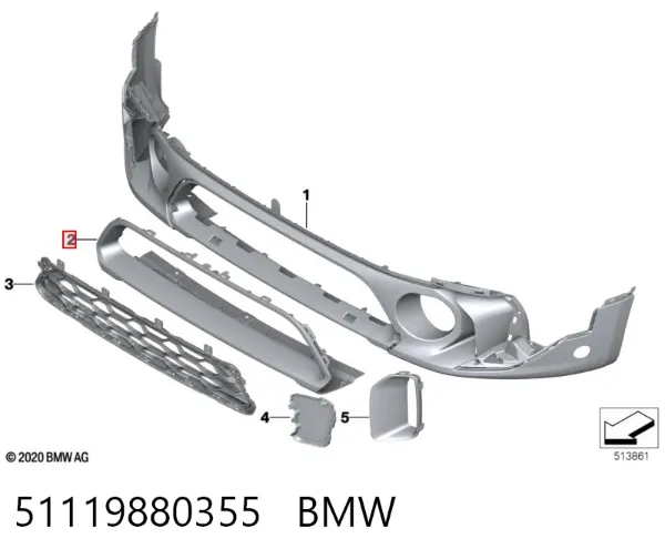  51119880355 BMW