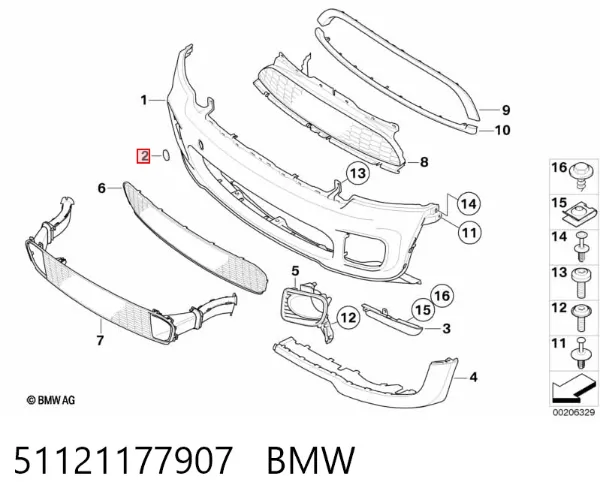  51121177907 BMW