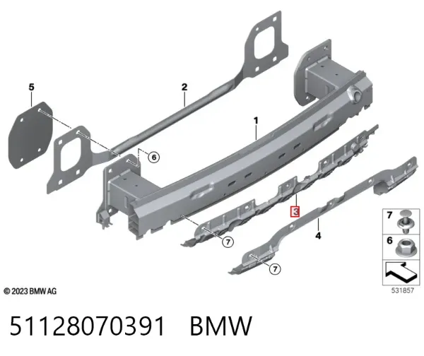  51128070391 BMW