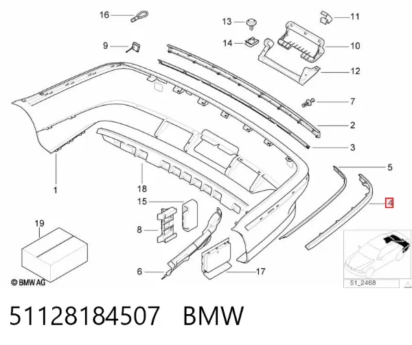  51128184507 BMW