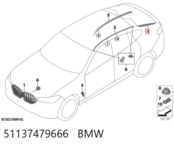  51137479666 BMW