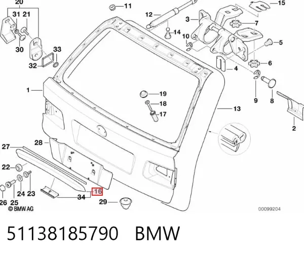  51138185790 BMW