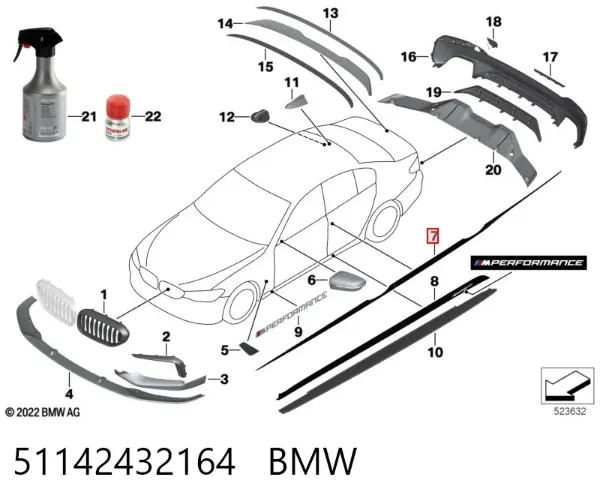  51142432164 BMW