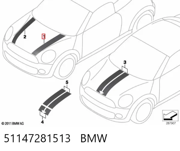  51147281513 BMW