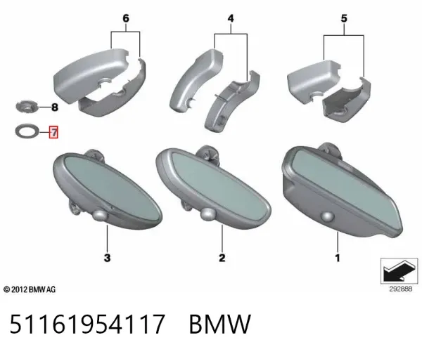  51161954117 BMW