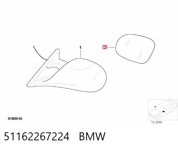  51162267224 BMW