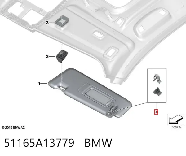  51165A13779 BMW