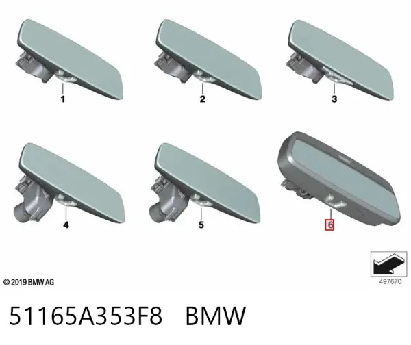  51165A353F8 BMW
