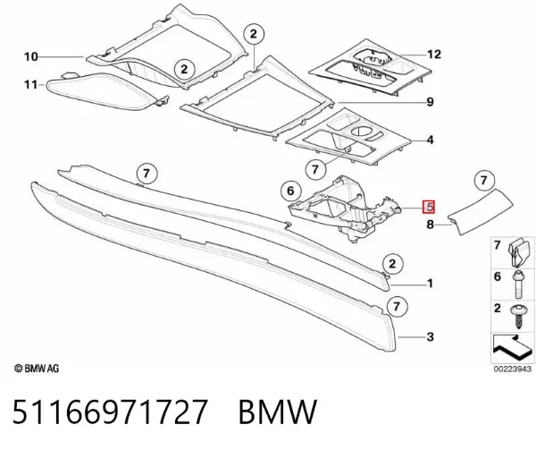  51166971727 BMW