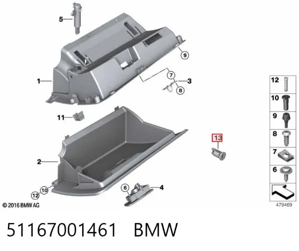  51167001461 BMW
