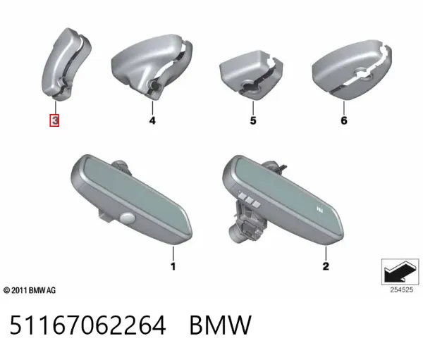  51167062264 BMW