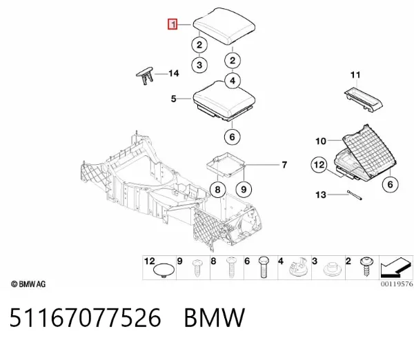  51167077526 BMW