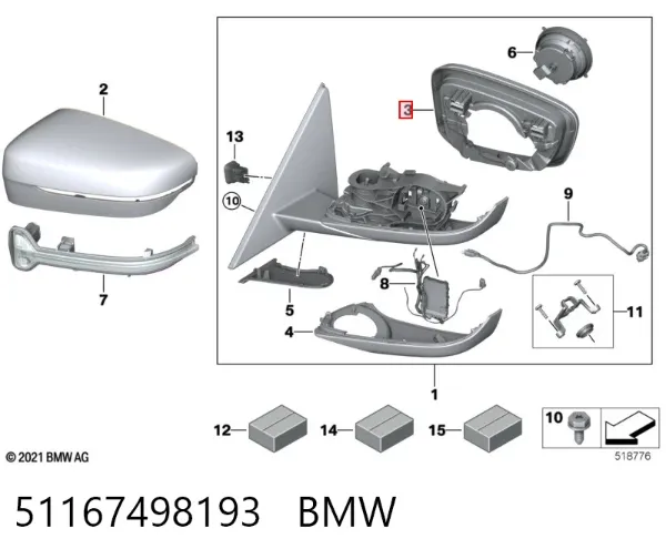  51167498193 BMW