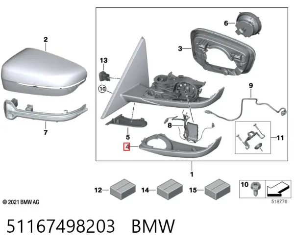  51167498203 BMW