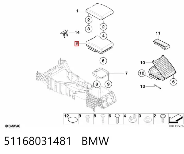  51168031481 BMW